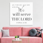 Christliches Gebet Leinwanddruck (Insitu (Wohnzimmer))