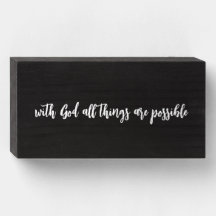 Christliches Gebet Mit Gott ist alles möglich