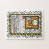 Christliches Gebet mit Nativity Puzzle (Horizontal)
