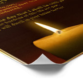 Christliches Gebet-Poster Poster (Ecke)