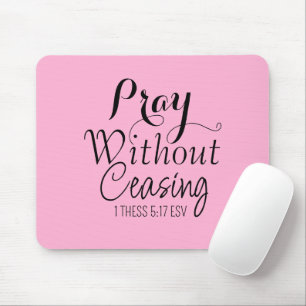 Christliches Gebet Pray Bible Verse Mousepad