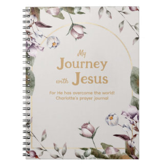 Christliches Gebetsjournal für Aquarellbilder Notizblock