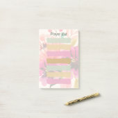 Christliches Gebetsliste klebrig Post-it Klebezettel (Auf Schreibtisch)