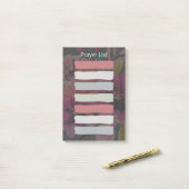 Christliches Gebetsliste klebrig Post-it Klebezettel (Auf Schreibtisch)