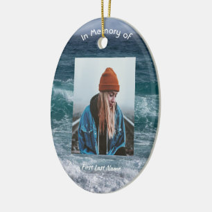 Christliches Gedicht Erinnerungsstück Ozean Meer S Keramik Ornament
