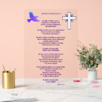 Christliches Gedicht, Größe der Menschheit