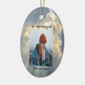 Christliches Gedicht Memorial Keepake Angel Sky Cl Keramik Ornament (Links)