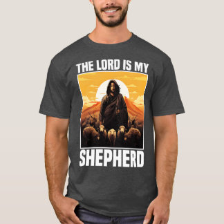 Christliches Geschenk Der Herr ist mein Hirte Psal T-Shirt