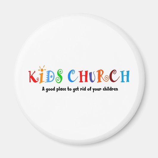Christliches Geschenk der Kinderkirche Magnet (Vorne)