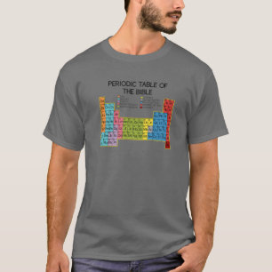 Christliches Geschenk - Gotteswort - Periodischer  T-Shirt