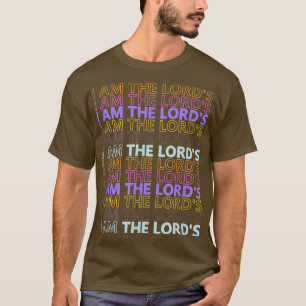 CHRISTLICHES GESCHENK, ICH BIN DER HERRN, FUN FARB T-Shirt