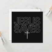 Christliches Geschenk Jesus Faith Bible Verse Karte (Vorderseite/Rückseite Beispiel)