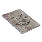 Christliches Geschenk wenn der Lord Calls… Notizblock (Rechte Seite)