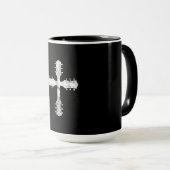 christliches Gitarrenkreuz Tasse (VorderseiteRechts)
