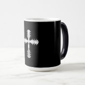 christliches Gitarrenkreuz Verwandlungstasse (VorderseiteRechts)