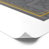 CHRISTLICHES GLAUBEN ALONE SOLA FIDE POSTER (Ecke)