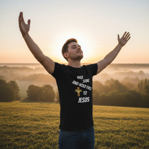 Christliches Glaubenskreuz T-Shirt