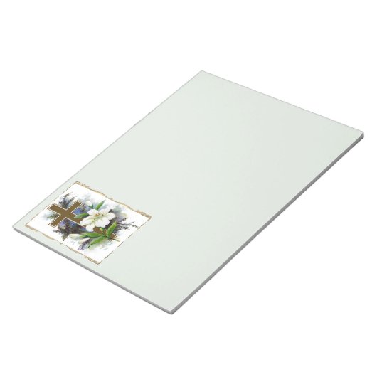 Christliches Gold Notizblock (angewinkelt)