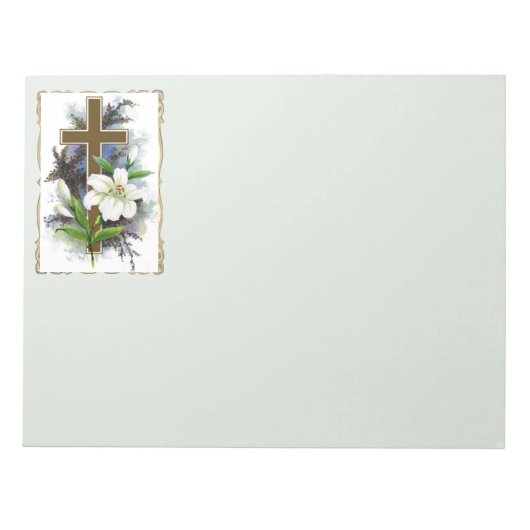 Christliches Gold Notizblock (Vorderseite)