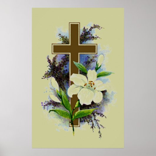 Christliches Gold Poster (Vorne)