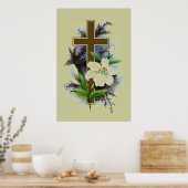 Christliches Gold Poster (Küche)