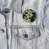 Christliches goldenes Kreuz Osterglocke Button (Beispiel)