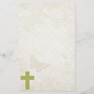 Christliches Green Cross Design Briefpapier