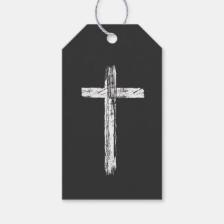 Christliches Grunge-Kreuz Geschenkanhänger