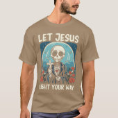 Christliches Halloween Jesus Christus Trick oder B T-Shirt (Vorderseite)