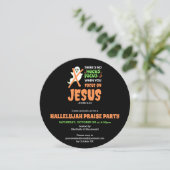 Christliches Halloween NO HOCUS POCUS Einladung (Stehend Vorderseite)