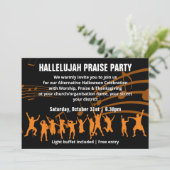 Christliches Halloween-PRAISE-PARTY Einladung (Stehend Vorderseite)