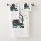 Christliches Heiliges Baby Jesus Weihnachtskrippe Badhandtuch Set (Insitu)