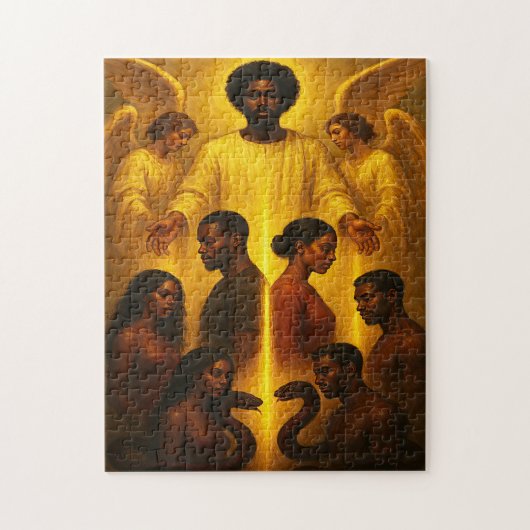 Christliches Heiratspuzzle für den Göttlichen Schu Puzzle (Vertikal)