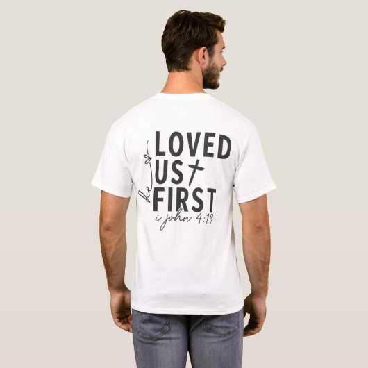 Christliches Hemd T-Shirt (Schwarz voll)