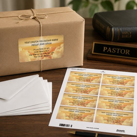 Christliches Himmlisches Cloud Church Business