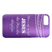 Christliches inspirierendes Zitat Case-Mate iPhone Hülle (Rückseite (Horizontal))