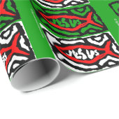 Christliches inspiriertes geschenkpapier (Rolleneckpunkt)