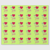 Christliches inspiriertes geschenkpapier (Flach)