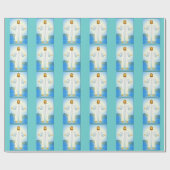 Christliches inspiriertes geschenkpapier (Flach)