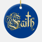 christliches jesus-Christ Religiöse Weihnachten Keramik Ornament (Hinten)