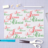 Christliches JESUS CHRIST Weihnachtsgebäck Seidenpapier (Handwerk)