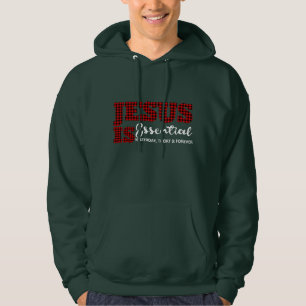 Christliches Jesus ist essenziell Niedlichen Karie Hoodie