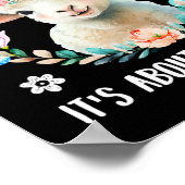 Christliches Jesus Ostern nicht über die sonnige B Poster (Ecke)