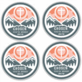 Christliches Jugend II Aufkleber (Vorderseite)