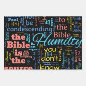 Christliches JW LPMD Geschenkpapier Set 01 (Vorderseite 2)