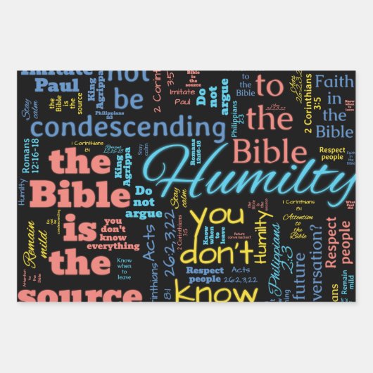 Christliches JW LPMD Geschenkpapier Set 01 (Vorderseite 2)