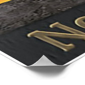 Christliches Kalvarienposter Poster (Ecke)