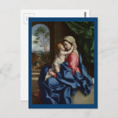 Christliches Kind, das seine Mutter umarmt Postkarte (Vorne/Hinten)