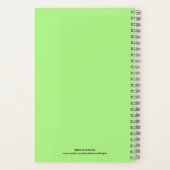 Christliches KINGDOM CHICK Weiblicher Unternehmer Notizblock (Rückseite)