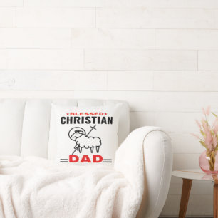 Christliches Kissen-Geschenk für Vater Kissen